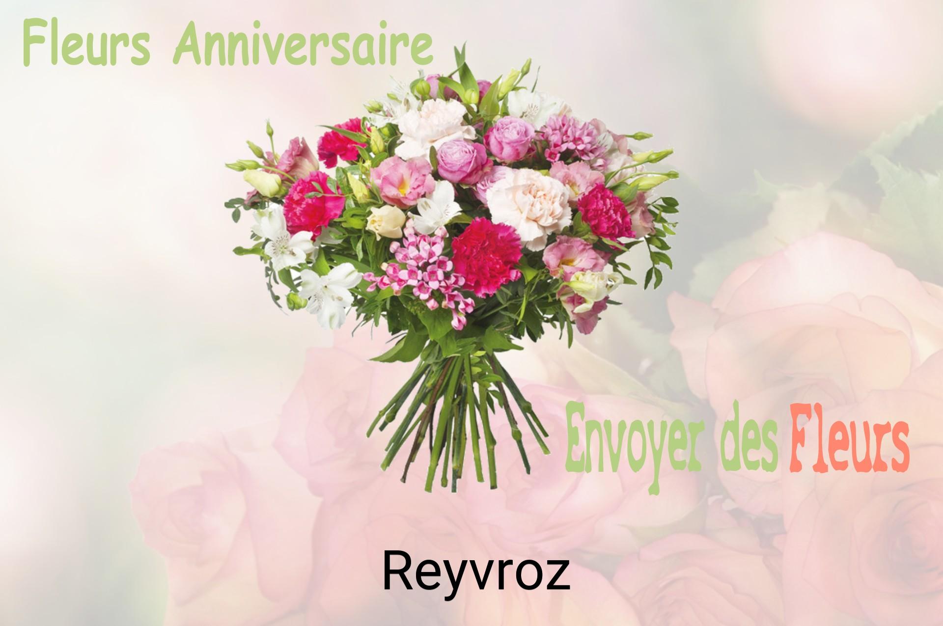 Bouquet de fleurs d’anniversaire livré à Reyvroz