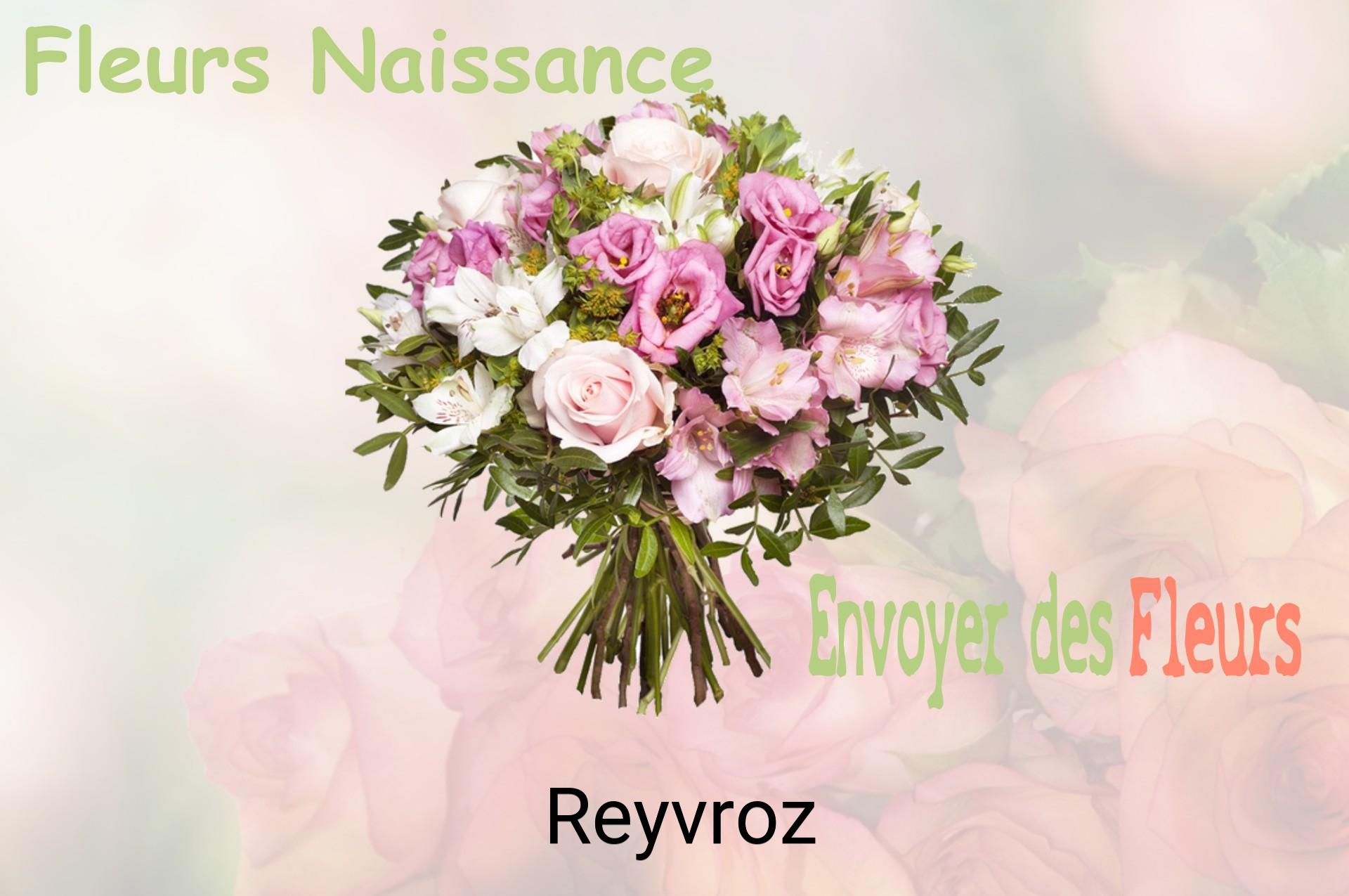 Bouquet de fleurs de naissance livré à Reyvroz